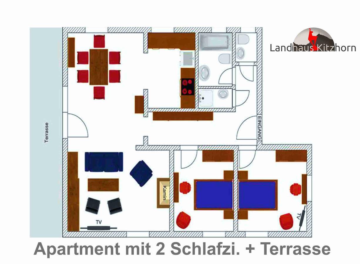 Landhaus Kitzhorn Kitzbühel Buitenkant foto
